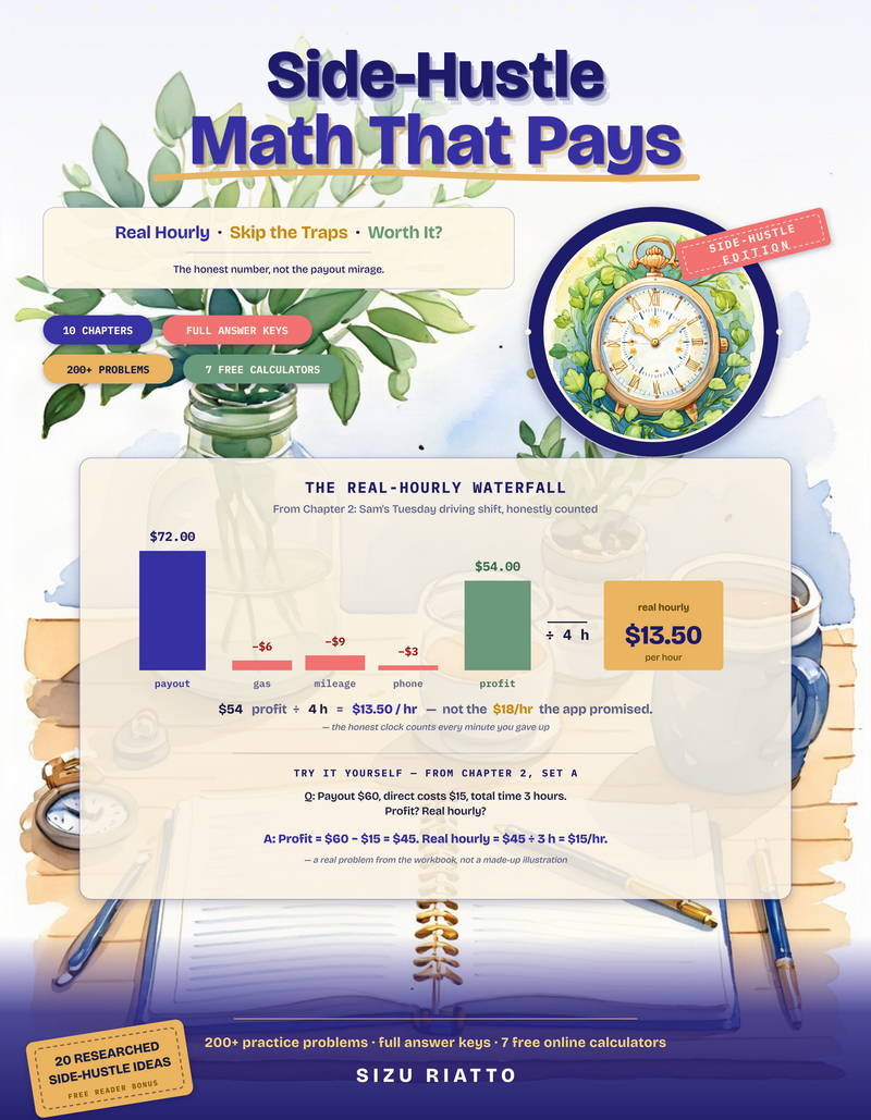 Side-Hustle Math That Pays — Book 2 cover