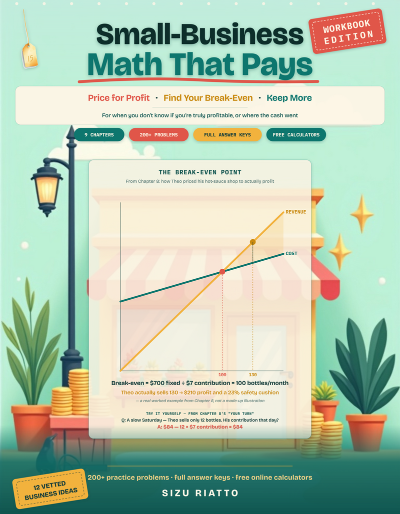 Small-Business Math That Pays — Book 1 cover