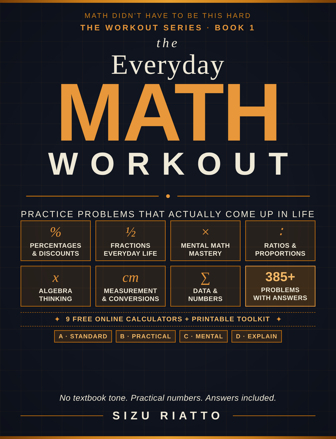 The Everyday Math Workout — Book 1 cover